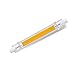 Produktbild Dimmbare Glasröhre 15W 20W 30W 40W R7S LED-Lampe 78mm 118mm 220V Cob LED-Lampe R7s J118 J78 Röhre Halogenprojektor ersetzen-Kaltes Weiß_118mm 30w