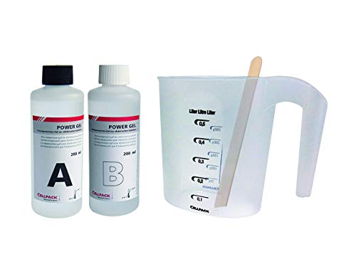 Power Gel Cellpack lot de 2 gels en silicone isolants réaccessibles 1000ml