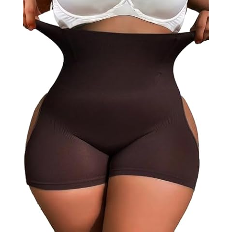 VENDAU Butt Lifting Shapewear for Women Butt Shaper Body Shaper Tummy Control Butt Lifter Panties for Women But Crossdresser (Black Shorts, Medium-Large) Cover
