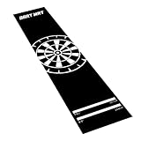 usefulbeauty Dartmatte | tragbarer Bodenschutz mit Wurflinie rutschfest | Dart-Spielmatte | für Spielzimmer, Freizeitzentrum, Sportclub, Büro unter dem Boden