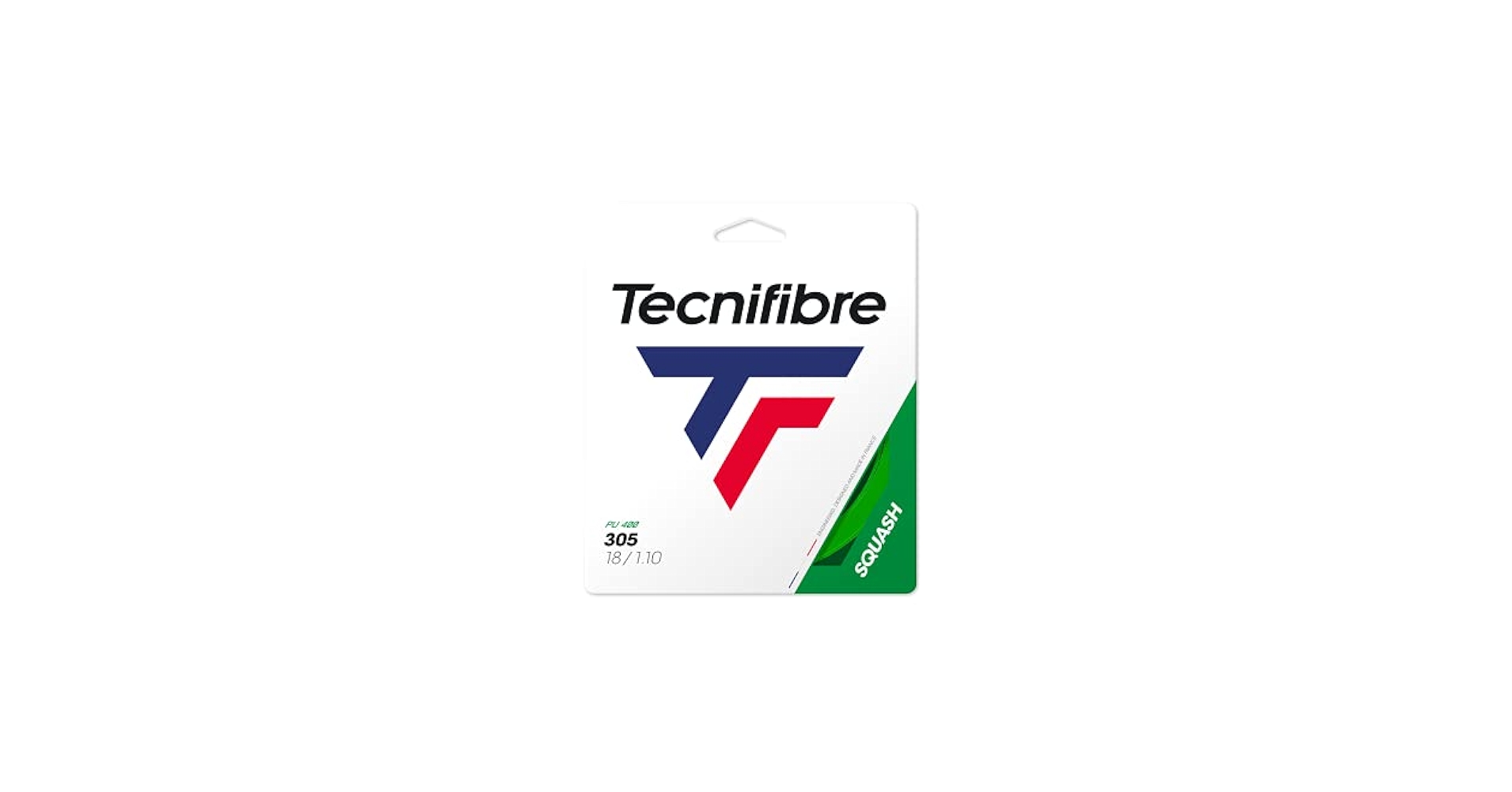 TN　サブ Amazon.com : Tecnifibre 305 (18g/1.10 mm) Squash String Set
