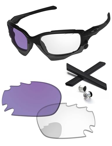 Image of Replacement Lenses for Oakley Racing Jacket /Jawbone Vented OO9171 62mm - Precision Fit, UV Block & Impact Resistant