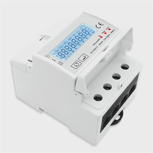Voltmètre ampèremètre contre les surcharges 230V wattmètre TAC4121C - 2