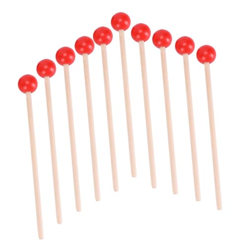 SWOOMEY 15Pcs Wooden Hammer for Creative Educational Instrument Gadgets for Musical Development and Rhythm Skills Durable Design for Fun Learning Activities