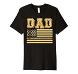 DAD Defender against Douchebags American Flag Premium T-Shirt