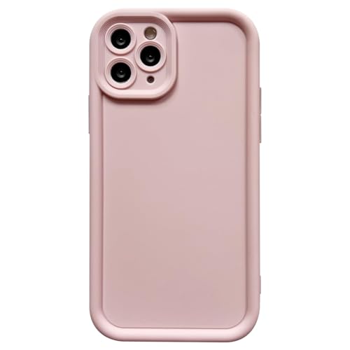 Image of Puxicu Slim Case for iPhone 11 Pro, Enhanced Camera Protection, Shockproof Skin-Friendly Touch Soft Case Cover for iPhone 11 Pro Phone 5.8 inch, Light Pink