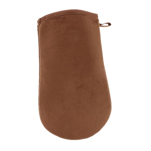 FOMIYES Self Tanning Glove Tanning Mitt for Body Plush Back Applicator Easy Oil Spread Elegant Straightedge Design