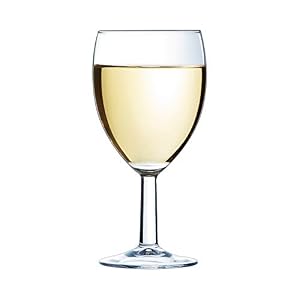 Arcoroc ARC 27786 Savoie Wine Glasses, 190 ml, Glass, Transparent, Pack of 12