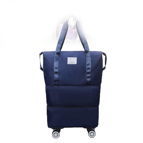 1pc Klarson Expandable Bag with Wheels,Klarson Travel Bag,Foldable Suitcase Collapsible Luggage (#06)