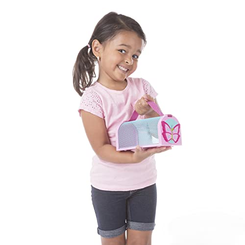 Melissa and Doug Sunny Patch Cutie Pie Butterfly Bug House Toy, Multi Color