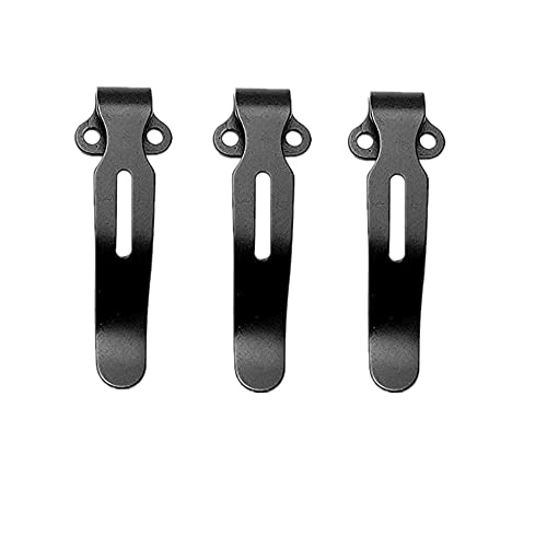3 piezas de accesorios de bolsillo para cuchillo de bolsillo negro para Benchmade 535 940 943 941 560 556