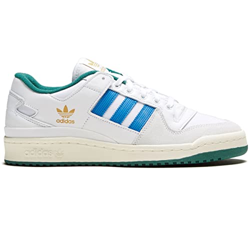 Baskets adidas Forum 84 Low ADV unisexes en blanc bleu et vert taille 13