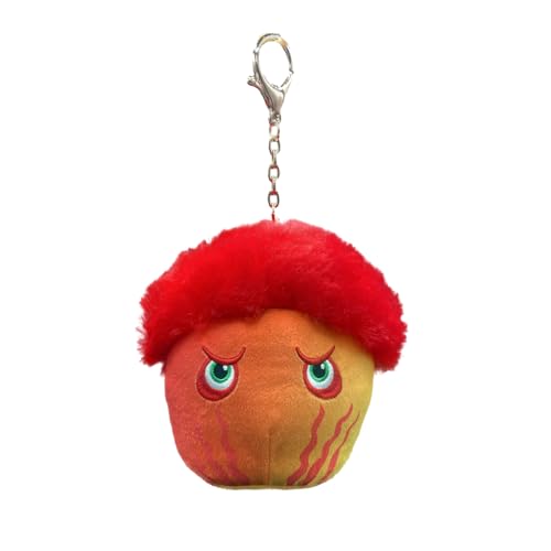 Thunderheads Heat Wave Plush Keychain, Nature-Inspired Educational Plush Bag Charm