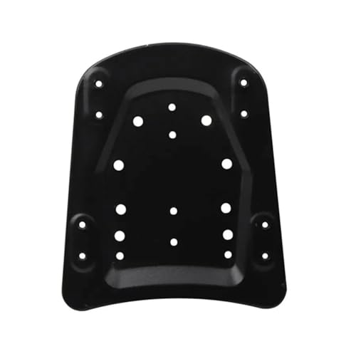 Porte-bagages arrière de moto universel noir en acier renforcé pour support de coffre