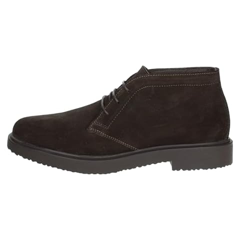 Geox Men's U Massimiano A Ankle Boot in Dark Coffee Cover