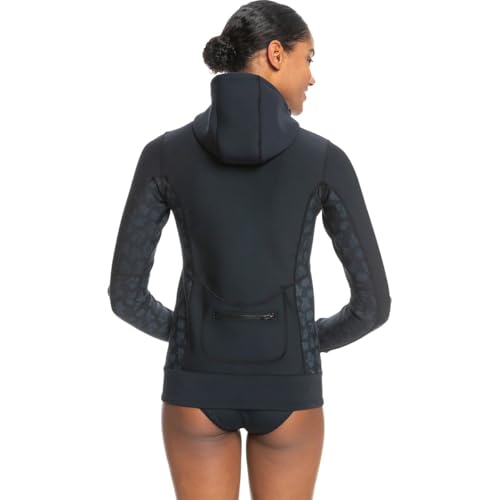 Chaqueta de neopreno para mujer Roxy 1.0mm serie Swell con cremallera frontal miniatura 2