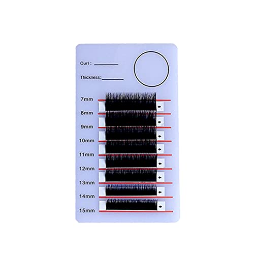 Eyelash Pallet Universal Lash Tray Wear Resistant Lashes Grafting Palette Holder Grafting False Eyelashes Black