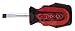 KS Tools 159.1124 ERGOTORQUEplus Slotted Screwdriver Short 8 mm