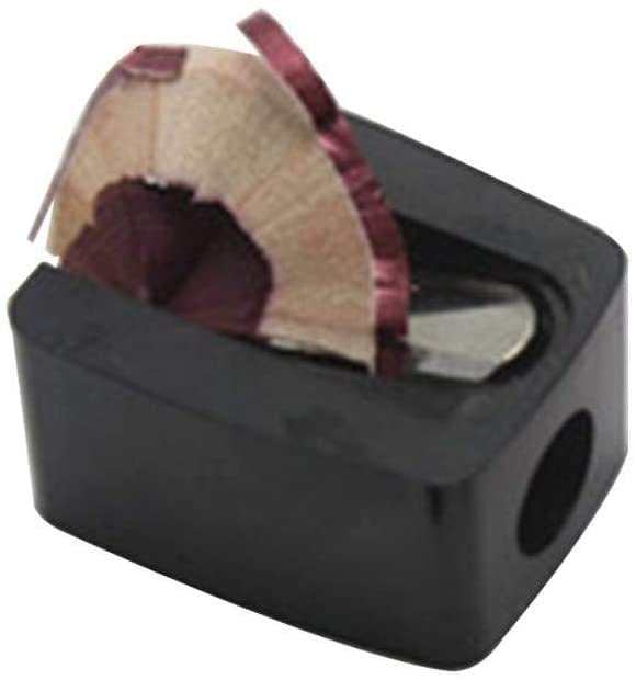 Generic Practical Beauty Eyebrow Pencil Comb Makeup Tool Cosmetics Sharpener Black 1Pcs Useful Design