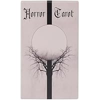 Cartas de tarot de escritorio, estilo de terror, herramienta de