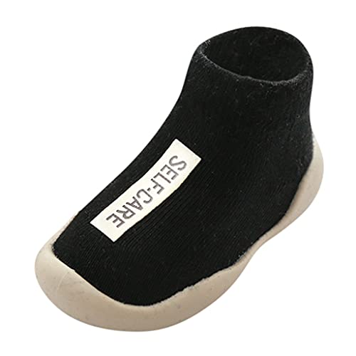 Baby Girls Boys Non Slip Socks Shoes Toddler Infant Socks Rubber Sole Floor Socks Breathable Cozy Socks