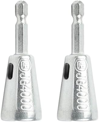 Saipe 2024 New Upgrade 2pcs Wire Twisting Tool for Drill, 1/4″ Hex Shank Cable Wire Twister and Stripper for Electricians, Wire Stripping Tool Wire Nut Twister Spinner for Electri…