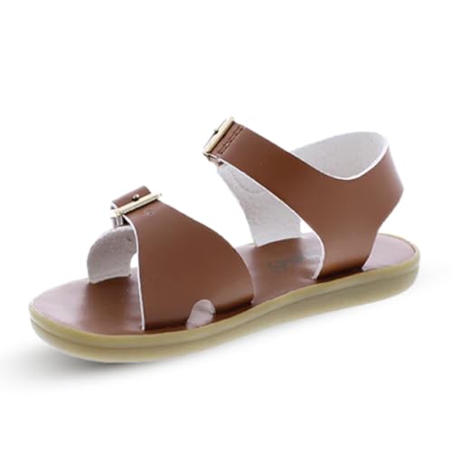 FOOTMATES Tide and Eco-Tide Waterproof Sandals for Boys and Girls with Slip-Resistant, Non-Marking Outsoles and Strap Closure for Infants, Toddlers, and Little Kids Ages 0-8