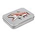 Fly Box for Fly Fishing Accessories, Compact Lightweight Storage with Sponge Insert, Durable Tinplate Lure Container for Outdoor Fishing Gear, 8.76 x 11.8 x 2.3 cm(A)
