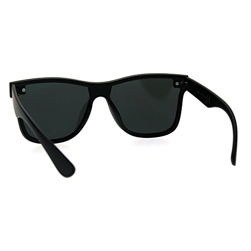 PASTL Square Full Lens Sunglasses Rims Behind Lens Unisex Fashion UV 4003