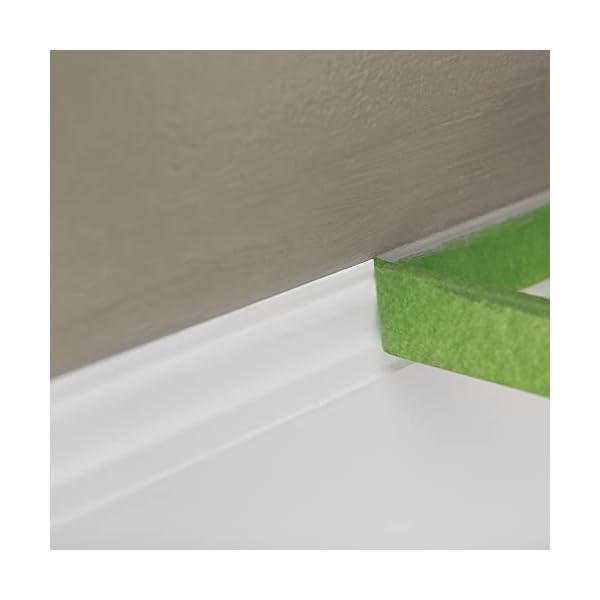 FROGTAPE 240661 Malerband für mehrere Oberflächen, mit Malerblock, mittlere Haftung, 4,5 cm x 5,5 m, grün, 3 Rollen – Bild 7