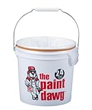 Dripless 2-Gallon Paint Dawg Paint Bucket with 24 Liners