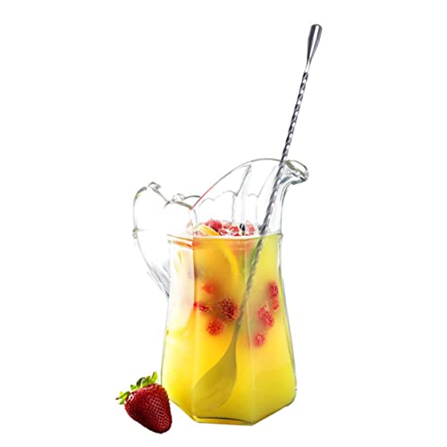 ABOOFAN 2pièces Cuillères à Mélanger pour Bar Longues Acier Inoxydable pour Cocktails Et Bubble Tea