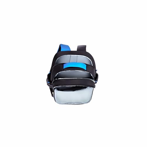 Image of American Tourister Banger | 36 Ltrs | 3 Compartments | Bottle Pocket | Ergonomic Padded Back Panel & Shoulder Straps | School Backpack for Boys & Girls | 1 Year International Warranty | Black /Blue