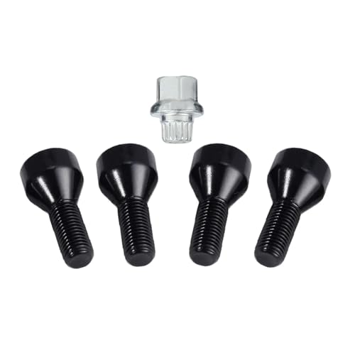 Pernos de rueda coche tuercas kit de 4 tornillos compatibles con 325Ci y 128i