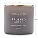 Colonial Candle Brushed Suede Scented Jar Candle, Pop of Color Collection, 3 Wick, Grey, 14.5 oz - Up to 60 Hours Burn