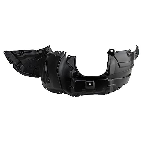 Image of TRQ Front Inner Fender Liner Set Compatible with 2010-2011 Mazda 3 MA1248138 MA1249138