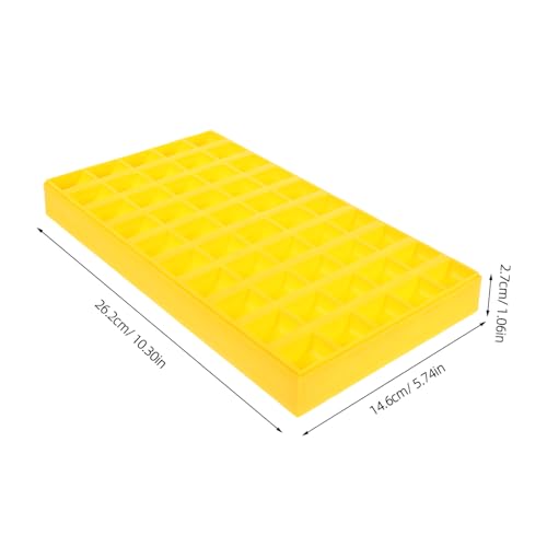 HOMSFOU caja organizadora multi-grid para monedas plástico miniatura 2