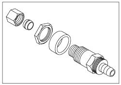 Drain Valve Assembly for Tuttnauer TUV042