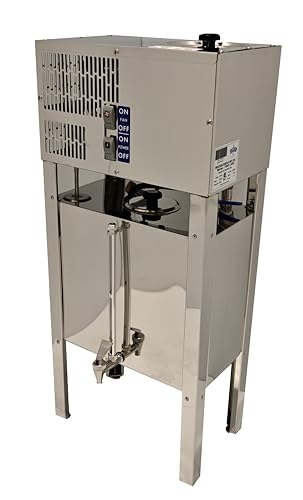 Precision Automatic Freestanding Home Water Distiller - Produces 8 Gallon Per Day with 8 Gallon Reserve Tank - Stainless Steel Heating Element & Pure Water Faucet On Storage Tank - Lake Model