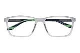 BOTANIQ Men's BIO-1129 oprawki na okulary, receptujące oprawki do oczu, niebieskie, 47, niebieski, 47