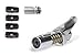 G.Coupler + G.Spares Kit – Acople G para Engrasadora Manual con Ajuste a la Boquilla de Engrase (⅛" NPT) + Recambios para Acoplador