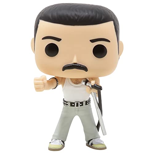 Freddie Mercury Radio Gaga 1985 Pop #183 Pop Rocks Queen Vinyl Figure (Includes Compatible Ecotek Plastic Pop Box Protector Case) - Les Beatles, Paul McCartney, John Lennon, RIngo Starr, George Harrison Freddie Mercury Radio Gaga 1985 Pop #183 Pop Rocks Queen Vinyl Figure (Includes Compatible Ecotek Plastic Pop Box Protector Case) – Image 5