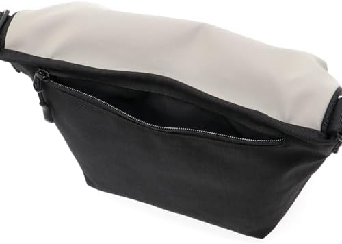 Amazon.co.jp: Nylon Messenger Bag Back Pocket W/Divider Magnet VEG