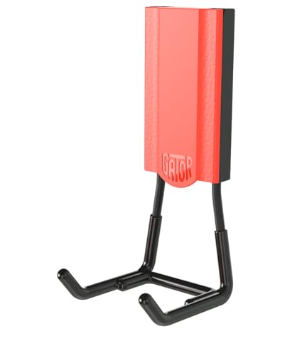 GATOR MAGNETICS Open Storage Hook: 2.5in Red Single, The Ultimate Workshop & Garage Storage Systems, Heavy Duty Magnetic Hooks, Sturdy Tool Organization Solutions, 25lb Hold, for All Steel Surfaces