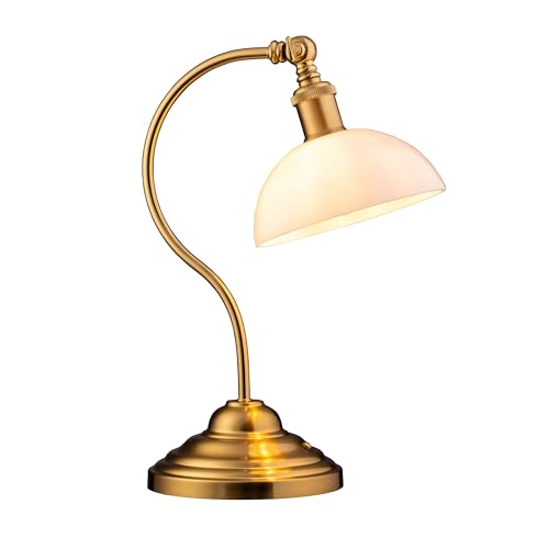 O'Bright Bankers - Cordless LED Table Lamp, Battery-Operated, Rechargeable, 3-Level