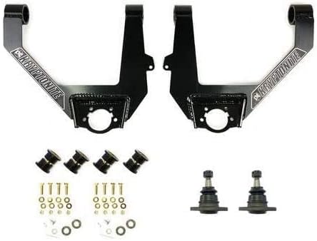 Kryptonite Heavy Duty Upper Control Arm Kit KRUCA12 Compatible with 2007-2018 Chevrolet Silverado & GMC Sierra 1500 2WD/4WD Trucks (FACTORY FORGED STEEL CONTROL ARMS ONLY!)