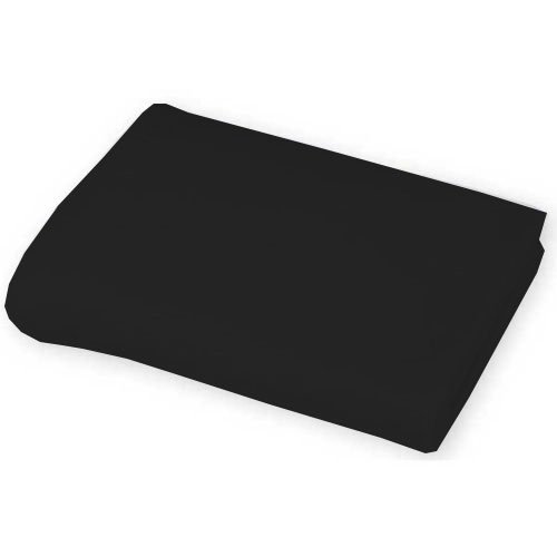 Drap-housse 38 cm en coton égyptien noir contre les draps qui glissent