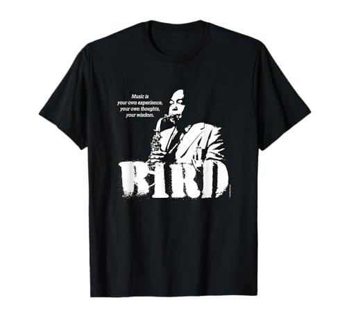 Parker Jazz Wisdom Saxophonist Musiker (1-farbig) T-Shirt
