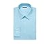 Van Heusen Men's Dress Shirt Fitted Poplin Solid, Mist, 15.5