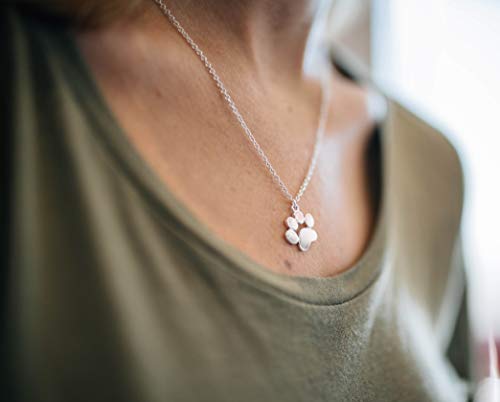 Rosa Vila Paw Print Necklace, Paw Necklace, Dog Necklace, Dog Jewelry For Women, Dog Paw Necklace, Dog Pendant thumb #2